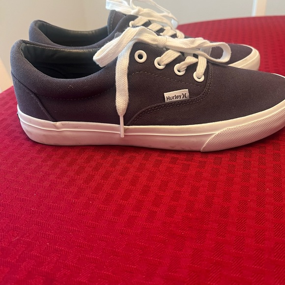 Hurley Men's Charcoal Canvas Sneakers - Picture 4 of 6